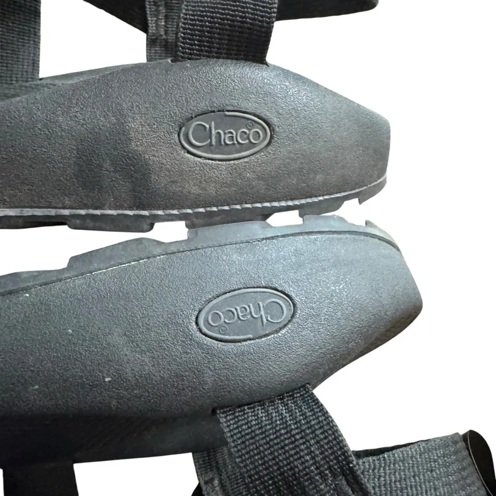 Men’s Chaco Size 14 Black Z1 Sandals w Adjustable Ankle Straps
